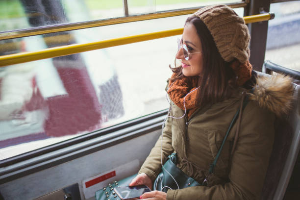 istock Traveling in streetcar 654672606