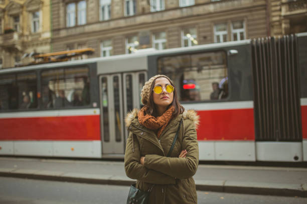 istock Girl in Prague 654679654
