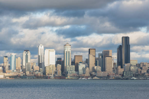 nabrzeże seattle - alki beach zdjęcia i obrazy z banku zdjęć