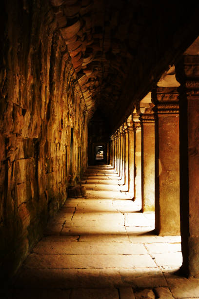 istock Angkor Wat is a popular tourist attraction 654707070
