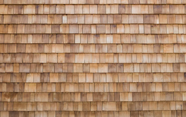 istock wooden roof tile background 654721722
