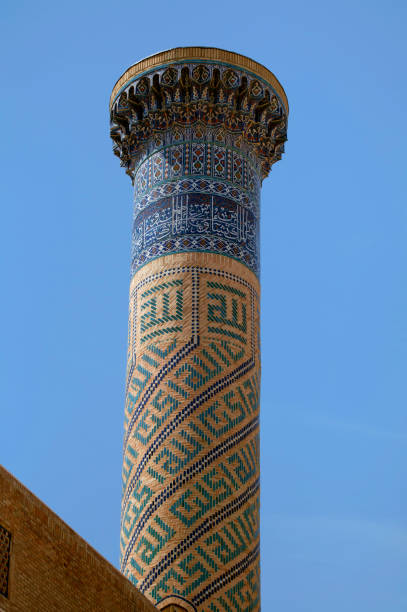istock Minaret of Gur-e-Amir mausoleum, Samarkand 654743566