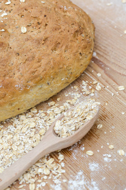istock Fresh traditionaly made wholegrain bread 654743804