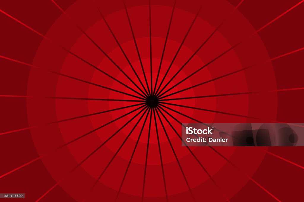 Red Round Color Abstract Red Circular Background Stock Illustration - Download Image ...