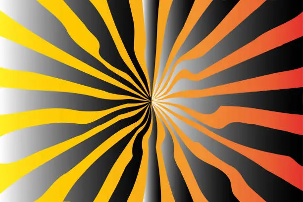 Vector illustration of Striped abstract vector background,