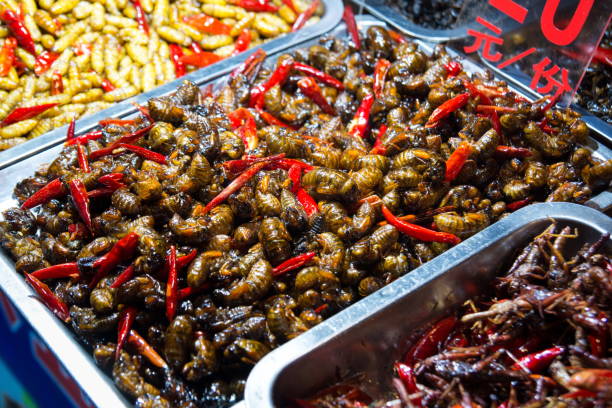 istock fried baby bees and red pepper 654760884