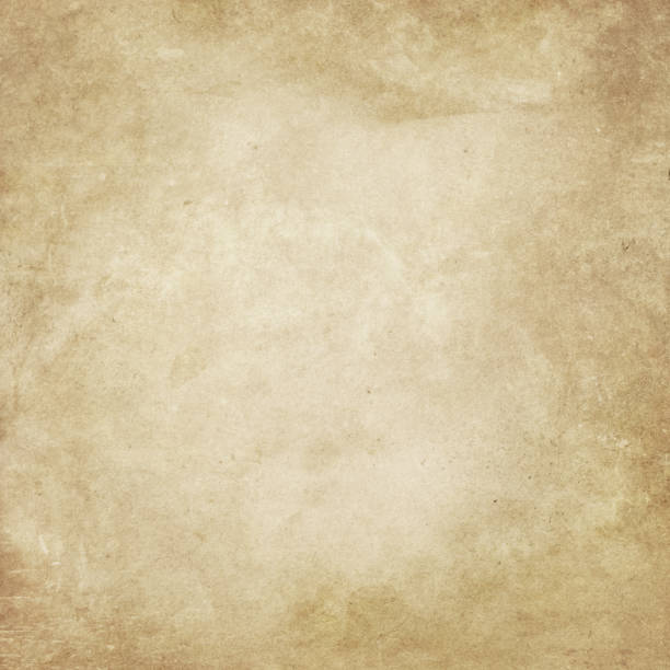 istock Aged dirty and yellowed paper texture. 654778068