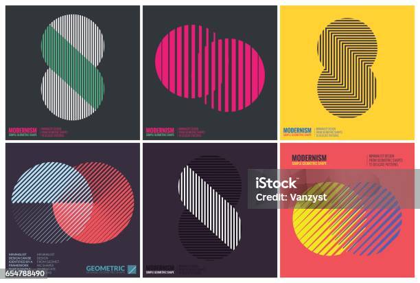 Simplicity Geometric Design Stock Illustration - Download Image Now - Fashion, DJ, Logo