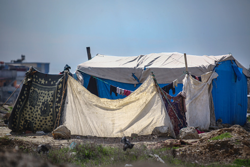laundreys, refugee camp, syria