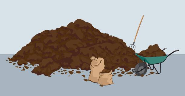 有機堆肥 - horse dung点のイラスト素材／クリップアート素材／マンガ素材／アイコン素材