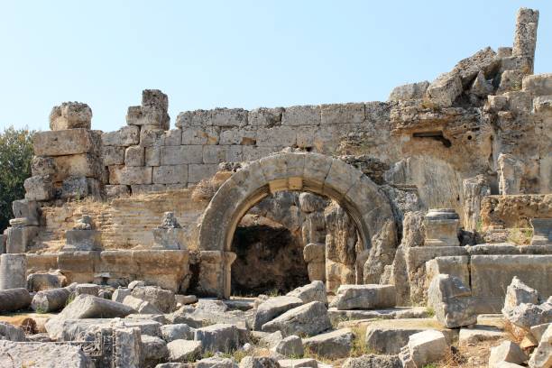 istock Ruins of the ancient city Perge 654836868