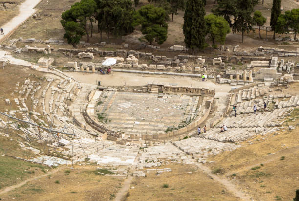 istock Ancient theater, Athens, Greece 654847888