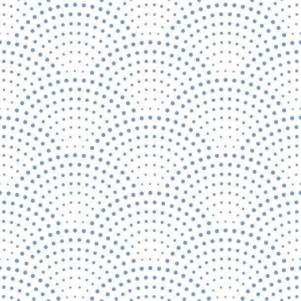 wektor abstrakcyjny bezszwowy falisty wzór z geometrycznym układem skali ryb. akwarela niebieska woda deszczowa spada na białym tle. kształt ogona pawia, sylwetka wentylatora. druk tekstylny, wypełnianie stron internetowych, batik - paw print obrazy stock illustrations