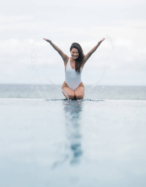 istock Happy woman on vacations 654862744