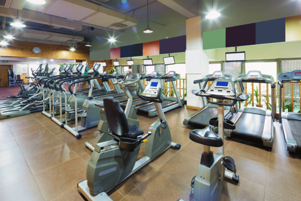 istock interior of modern gym 654899776