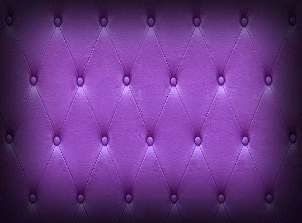 istock Pattern of dark violet leather seat upholstery 654913000