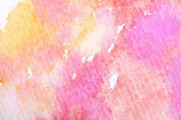 istock Hand painted watercolor background.Colored background. 654938850