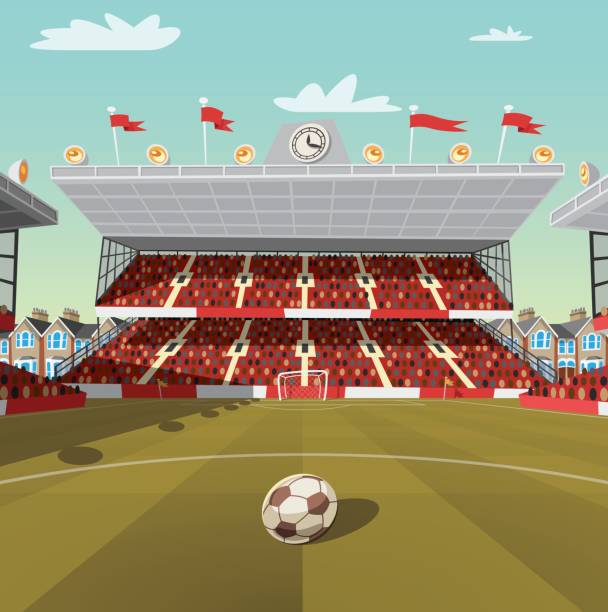  Ilustración de Estadio De Fútbol Inglés y más Vectores Libres de Derechos de Fútbol