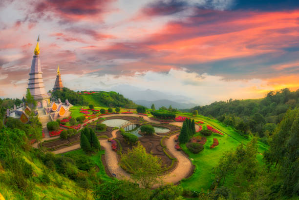 istock Phra That Doi Inthanon at  chiangmai,Thailand 654972728
