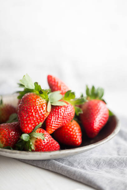 istock Fresh ripe strawberries. Summer concept 654993570