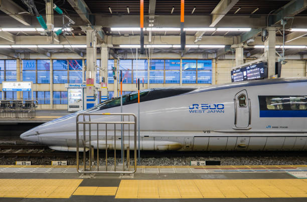 Hiroshima: JR 500 west Japan at Hiroshima station.