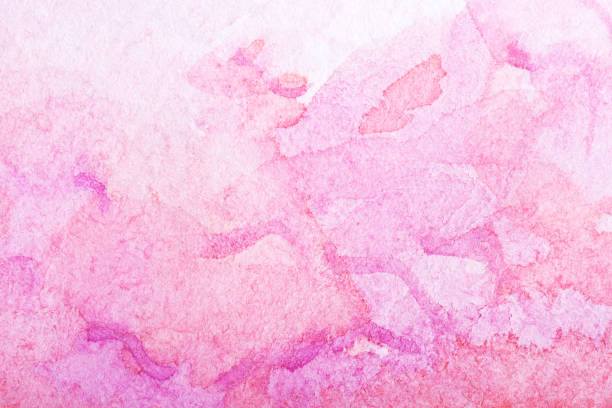 istock Hand painted watercolor background.Colored background. 654994096