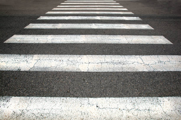 Pedestrian crossing Pedestrian crossing zebra crossing photos stock pictures, royalty-free photos & images