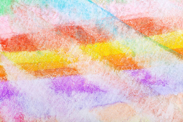 istock Hand painted watercolor background.Colored background. 655015640