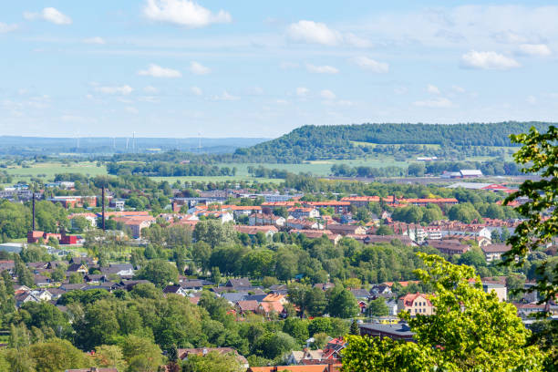 istock View of a Swedish town in summer 655019922