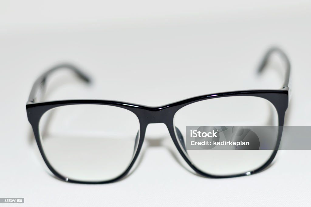 Black eyeglasses Eyeglasses, Eyewear, Single Object, Glass - Material, Personal Accessory Arts Culture and Entertainment Stock Photo