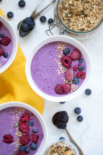 istock blueberries home made yogurt with granola 655057474