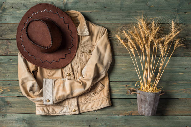 istock Wheat Ears on the Wooden Table 655059982