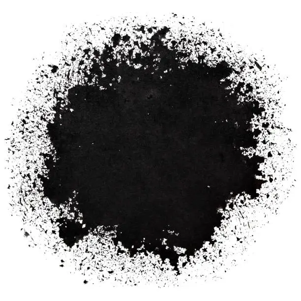 Photo of Black round stain