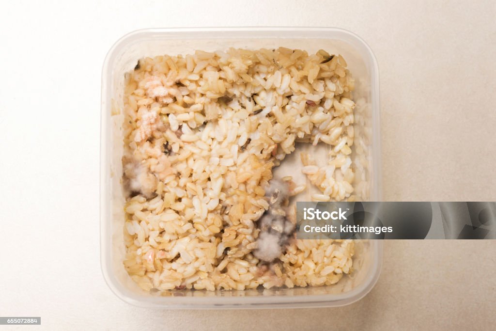 Spoiledd Rice Old Bad Spoiled Rice In Plastic Box Stock Photo - Download Image Now ...