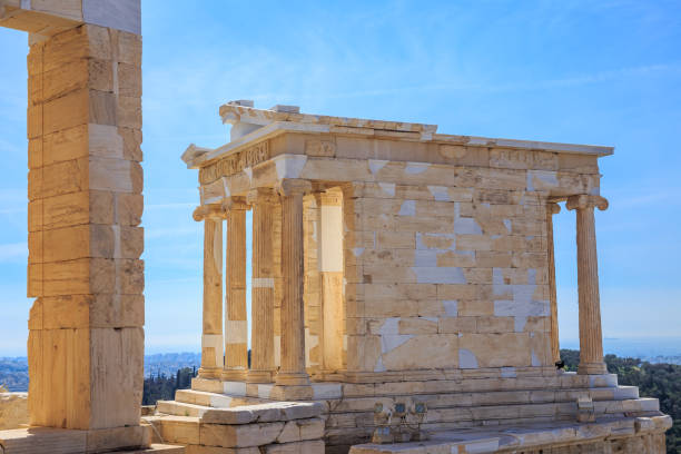 istock ruins of ancient temple on Acropolis hill 655081146