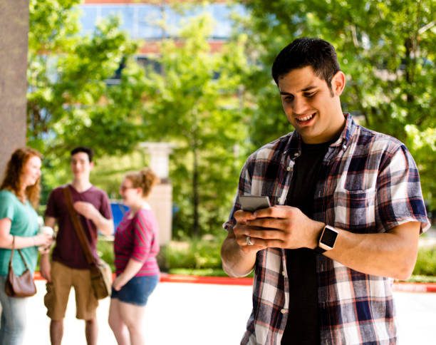 istock Multi-ethnic group of young adults downtown. 655081324