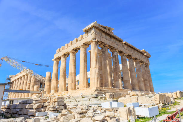 istock ruins of ancient temple on Acropolis hill 655089006