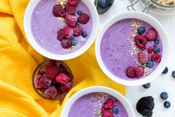 istock blueberries home made yogurt with granola 655095164