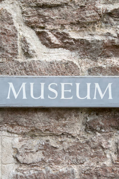 istock Closeup of Museum Sign 655101230