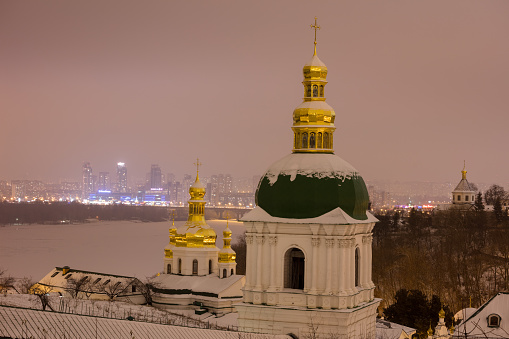 View of the Kiev-Pechersk Lavra