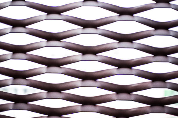 istock steel dark list with rhombus shapes Texture  Background 655150144