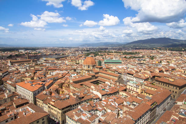 istock Beautiful panorama view over Florence, Italy 655159174