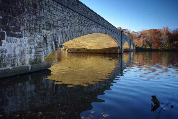 istock Bridge cross the lake 655168316