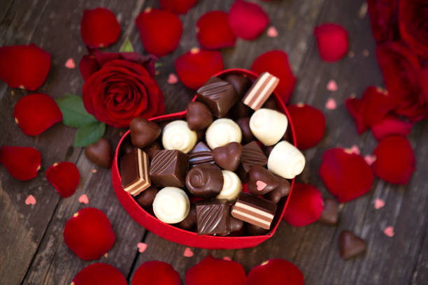 istock beautiful red roses for Mother’s Day top view 655181924