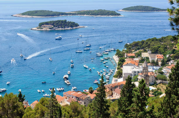 istock View from the Fortress - Hvar 655224428