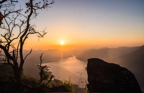 istock beautiful sunrise in a mountains 655243070