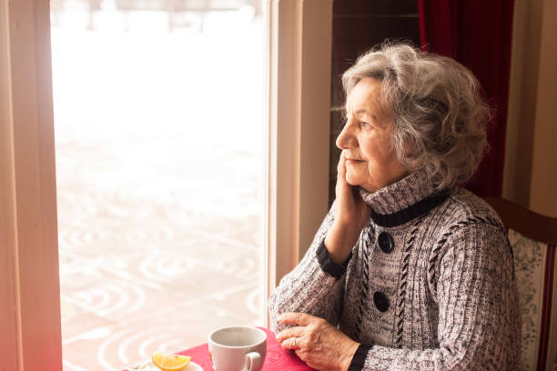 istock Lonely senior woman 655263216