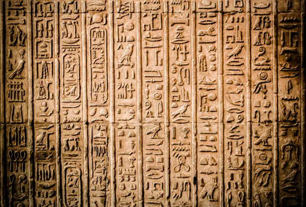 Egyptian hieroglyphics Luxor