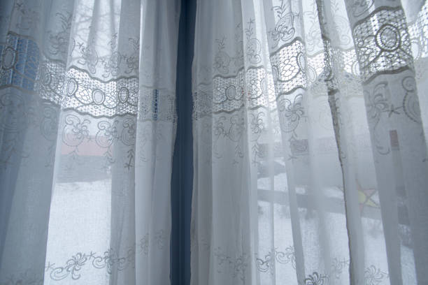 istock snow day behind the curtains 655275276
