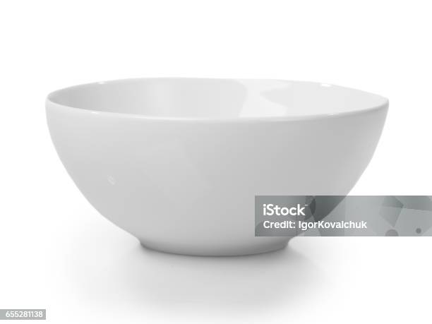 Dish Stock Photo - Download Image Now - Bowl, White Color, Empty Bowl